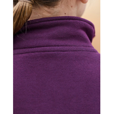 Kinder-Fleecepullover Dublin 1/4 Zip Purpurviolett Kinder-Fleecepullover Dublin 1/4 Zip Purpurviolett