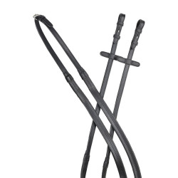 Collegiate ComFiTec Opulux Gummizügel flach Schwarz Collegiate ComFiTec Opulux Gummizügel flach Schwarz