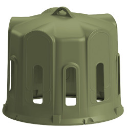 Heuraufe mit Glocke Kerbl für Rundballen Heuraufe mit Glocke Kerbl für Rundballen
