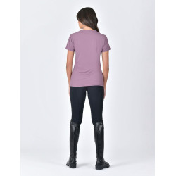 Kurzarm-T-Shirt Weatherbeeta Freizeit UV Malvenwein Lila
