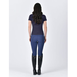 Kurzarm-T-Shirt Weatherbeeta Freizeit UV Marine Marineblau Kurzarm-T-Shirt Weatherbeeta Freizeit UV Marine Marineblau