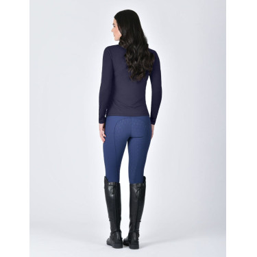 Langes UV-Freizeithemd Weatherbeeta Marine Marineblau