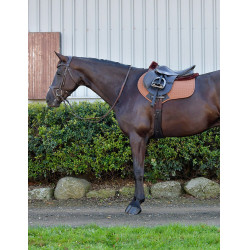 Weatherbeeta Satteldecke, Springform Prime Comfy Fleece Braun