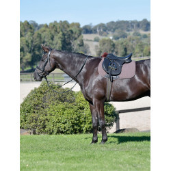 Weatherbeeta Sattelpad Vielseitigkeit Prime Comfy Fleece Braun