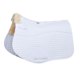 Weatherbeeta Sattelpad Vielseitigkeit Prime Comfy Fleece Weiß Weiß Weatherbeeta Sattelpad Vielseitigkeit Prime Comfy Fleece Weiß Weiß