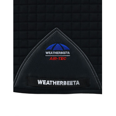 Weatherbeeta Prime Air-Tec Dressage Shaped Satteldecke Schwarz Weatherbeeta Prime Air-Tec Dressage Shaped Satteldecke Schwarz