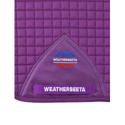 Weatherbeeta Prime Air-Tec Dressage Shaped Satteldecke Violett Lila
