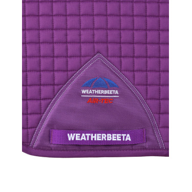 Weatherbeeta Prime Air-Tec Dressage Shaped Satteldecke Violett Lila