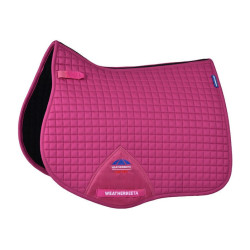 Weatherbeeta Prime Air-Tec Vielseitigkeitsschabracke Shaped Glänzendes Magenta Rosa
