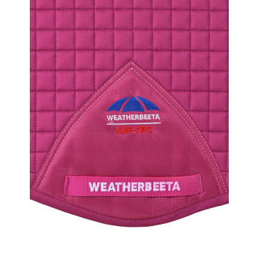 Weatherbeeta Prime Air-Tec Vielseitigkeitsschabracke Shaped Glänzendes Magenta Rosa