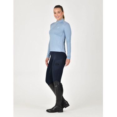 Dublin Damen Langarm-Reitoberteil, atmungsaktiv Blauer Nebel Dublin Damen Langarm-Reitoberteil, atmungsaktiv Blauer Nebel