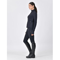 Vielseitige Dublin-Jacke mit Reißverschluss Schwarz Vielseitige Dublin-Jacke mit Reißverschluss Schwarz