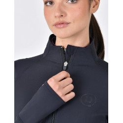 Vielseitige Dublin-Jacke mit Reißverschluss Schwarz Vielseitige Dublin-Jacke mit Reißverschluss Schwarz