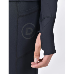 Vielseitige Dublin-Jacke mit Reißverschluss Schwarz Vielseitige Dublin-Jacke mit Reißverschluss Schwarz