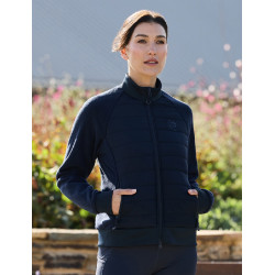 Damen Isolierte Hybridjacke Dublin Marine Marineblau