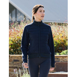 Damen Isolierte Hybridjacke Dublin Marine Marineblau