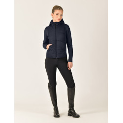 Damen Hybrid-Steppjacke WeatherBeeta Marine Marineblau