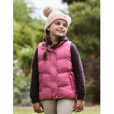 Kinder Weste ohne Ärmel, gesteppte Fleece Dublin Patrice Everyday Rotviolett Kinder Weste ohne Ärmel, gesteppte Fleece Dublin Patrice Everyday Rotviolett