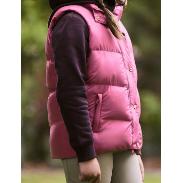 Kinder Weste ohne Ärmel, gesteppte Fleece Dublin Patrice Everyday Rotviolett Kinder Weste ohne Ärmel, gesteppte Fleece Dublin Patrice Everyday Rotviolett