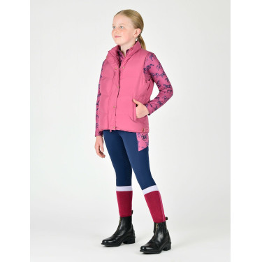 Kinder Weste ohne Ärmel, gesteppte Fleece Dublin Patrice Everyday Rotviolett Kinder Weste ohne Ärmel, gesteppte Fleece Dublin Patrice Everyday Rotviolett
