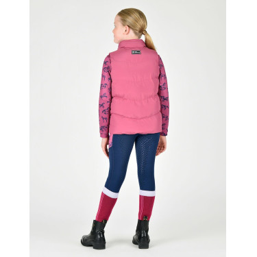 Kinder Weste ohne Ärmel, gesteppte Fleece Dublin Patrice Everyday Rotviolett Kinder Weste ohne Ärmel, gesteppte Fleece Dublin Patrice Everyday Rotviolett