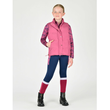 Kinder Weste ohne Ärmel, gesteppte Fleece Dublin Patrice Everyday Rotviolett Kinder Weste ohne Ärmel, gesteppte Fleece Dublin Patrice Everyday Rotviolett