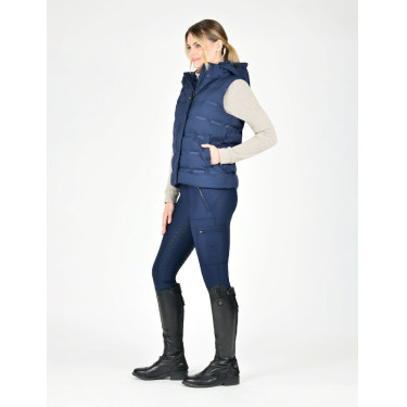 WeatherBeeta thermoversiegelte gesteppte Damenweste Hapur ohne Ärmel Marine Iris WeatherBeeta thermoversiegelte gesteppte Damenweste Hapur ohne Ärmel Marine Iris