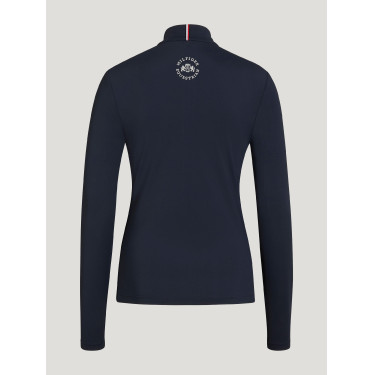 Basisschicht Tommy Hilfiger Equestrian Milo 1/4-Zip Damen Wüstenhimmel Blau Basisschicht Tommy Hilfiger Equestrian Milo 1/4-Zip Damen Wüstenhimmel Blau