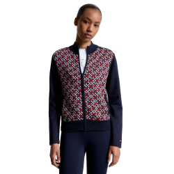 Bomber Tommy Hilfiger Equestrian Amsterdam Monogram Damen Multi Mehrfarbig