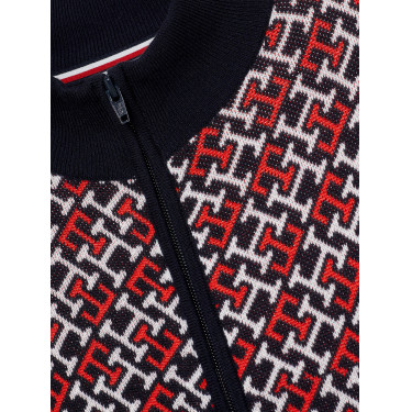 Bomber Tommy Hilfiger Equestrian Amsterdam Monogram Damen Multi Mehrfarbig Bomber Tommy Hilfiger Equestrian Amsterdam Monogram Damen Multi Mehrfarbig