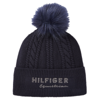 Pompom-Ohrenhaube Tommy Hilfiger Equestrian Perry Wüstenhimmel Blau Pompom-Ohrenhaube Tommy Hilfiger Equestrian Perry Wüstenhimmel Blau