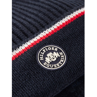 Gestrickte Mütze Tommy Hilfiger Equestrian Kent Wüstenhimmel Blau Gestrickte Mütze Tommy Hilfiger Equestrian Kent Wüstenhimmel Blau