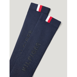Strass-Socken Tommy Hilfiger Equestrian Erie Wüstenhimmel Blau Strass-Socken Tommy Hilfiger Equestrian Erie Wüstenhimmel Blau
