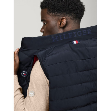 Ärmellose gesteppte Weste Tommy Hilfiger Equestrian Lewis Herren Wüstenhimmel Blau Ärmellose gesteppte Weste Tommy Hilfiger Equestrian Lewis Herren Wüstenhimmel Blau