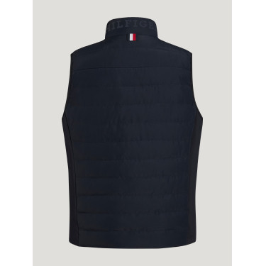 Ärmellose gesteppte Weste Tommy Hilfiger Equestrian Lewis Herren Wüstenhimmel Blau Ärmellose gesteppte Weste Tommy Hilfiger Equestrian Lewis Herren Wüstenhimmel Blau