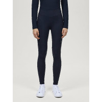 Damen-Leggings Tommy Hilfiger Equestrian Elmira Winter mit Strass und Full-Grip Wüstenhimmel Blau