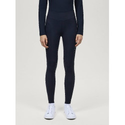 Damen-Leggings Tommy Hilfiger Equestrian Elmira Winter mit Strass und Full-Grip Wüstenhimmel Blau