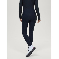 Damen-Leggings Tommy Hilfiger Equestrian Elmira Winter mit Strass und Full-Grip Wüstenhimmel Blau