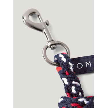 Tommy Hilfiger Equestrian Yale Halfter und Führstrick mit Fell Wüstenhimmel Blau Tommy Hilfiger Equestrian Yale Halfter und Führstrick mit Fell Wüstenhimmel Blau