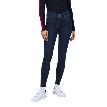Tommy Hilfiger Equestrian Damen-Reithose Hope aus Jeans Spülen