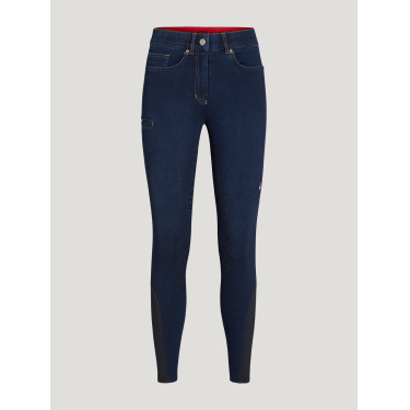 Tommy Hilfiger Equestrian Damen-Reithose Hope aus Jeans Spülen