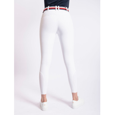 Wettkampfhose Tommy Hilfiger Equestrian Geneva Damen mit Kniegrip Optisches Weiß Weiß Wettkampfhose Tommy Hilfiger Equestrian Geneva Damen mit Kniegrip Optisches Weiß Weiß