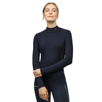 Tommy Hilfiger Equestrian Ava Rollkragen-Polo für Damen Wüstenhimmel Blau