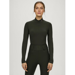 Tommy Hilfiger Equestrian Ava Rollkragen-Polo für Damen Schwarz