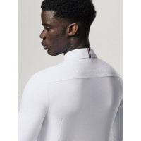 Tommy Hilfiger Equestrian Eaton Herren-Langarm-Turnierpolo Optisches Weiß Weiß Tommy Hilfiger Equestrian Eaton Herren-Langarm-Turnierpolo Optisches Weiß Weiß