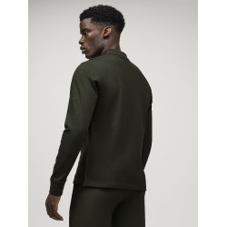 Tommy Hilfiger Equestrian Erwin Herren Langarm-Poloshirt Schwarz