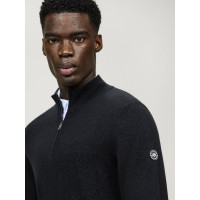 Tommy Hilfiger Equestrian Kaschmirpullover 1/2-Zip Oakfield Herren Wüstenhimmel Blau Tommy Hilfiger Equestrian Kaschmirpullover 1/2-Zip Oakfield Herren Wüstenhimmel Blau