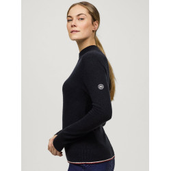 Kaschmirpullover Tommy Hilfiger Equestrian Ellery Damen Wüstenhimmel Blau