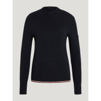 Kaschmirpullover Tommy Hilfiger Equestrian Ellery Damen Wüstenhimmel Blau Kaschmirpullover Tommy Hilfiger Equestrian Ellery Damen Wüstenhimmel Blau