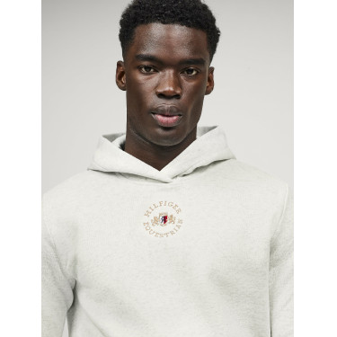Unisex Hoodie Tommy Hilfiger Equestrian Grove Ecru Beige